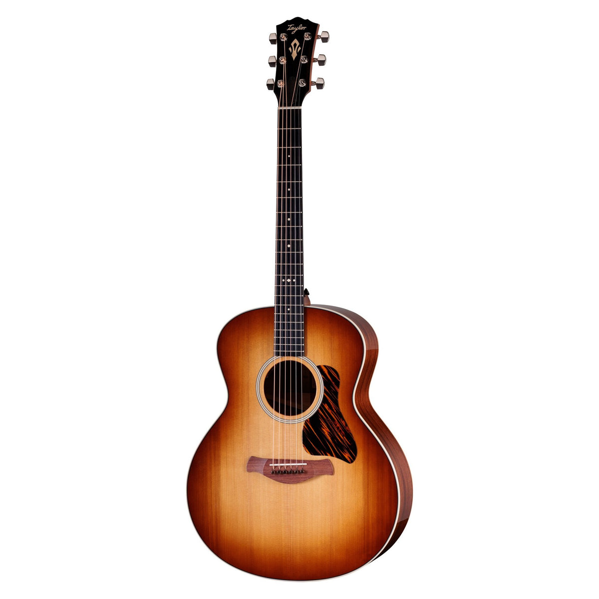 Đàn guitar acoustic điện Taylor Gold Label 514e mặt sunburst, pickguard firestripe – mặt trước toàn thân