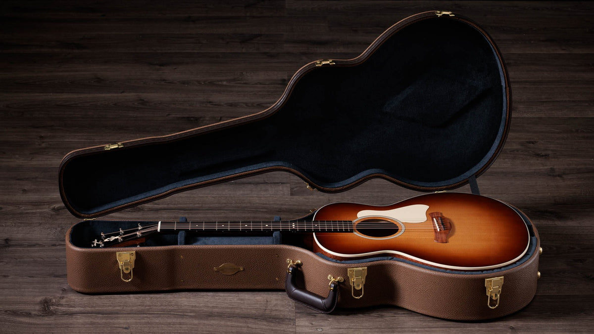 Đàn guitar acoustic điện Taylor Gold Label 514e mặt sunburst, pickguard kem – hộp đàn đi kèm