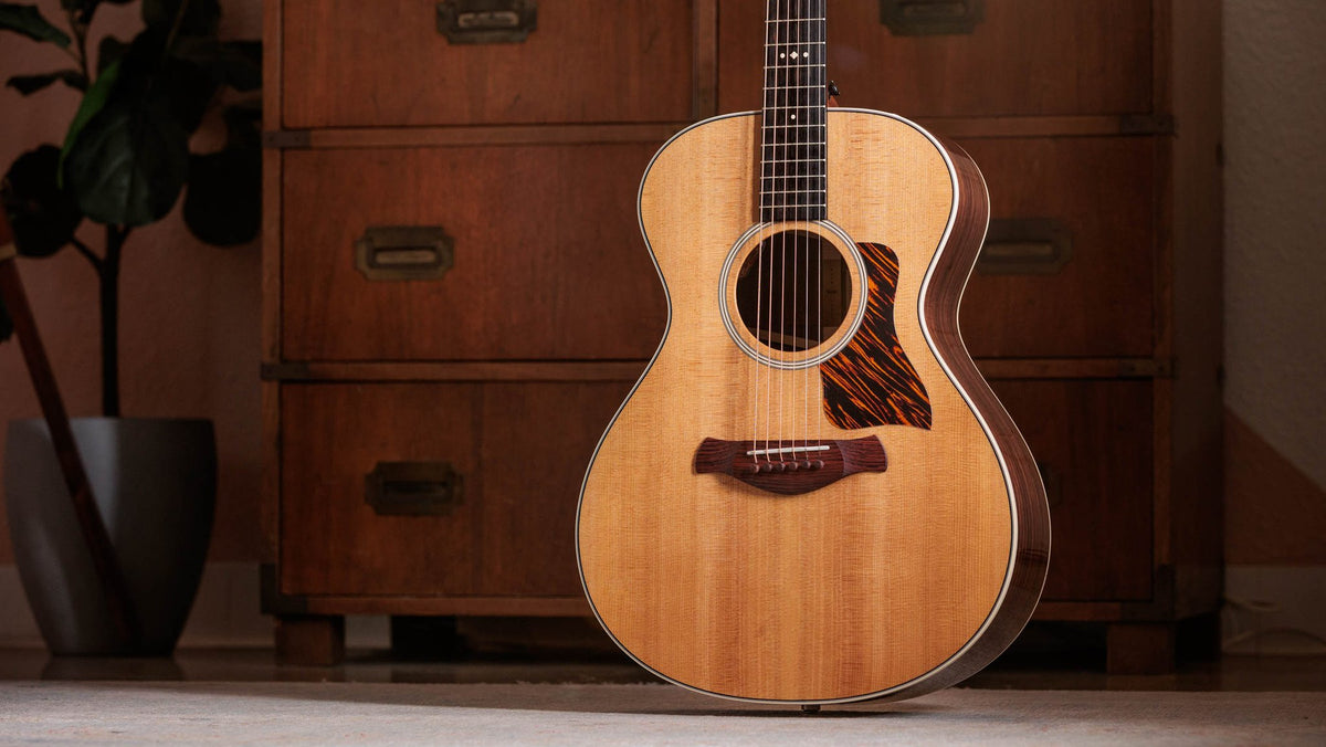 Đàn guitar acoustic điện Taylor Gold Label 712e – ảnh chính hãng chụp nằm ngang