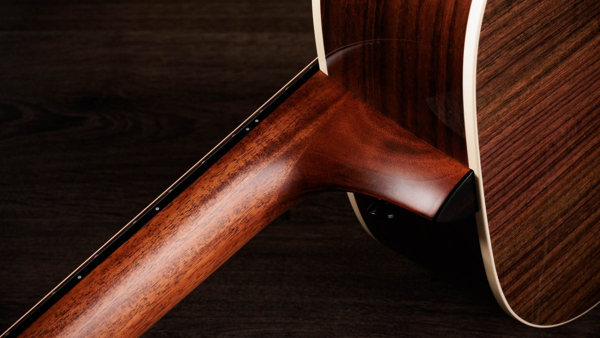Đàn guitar acoustic điện Taylor Gold Label 712e – cận gót cần nối thân đàn