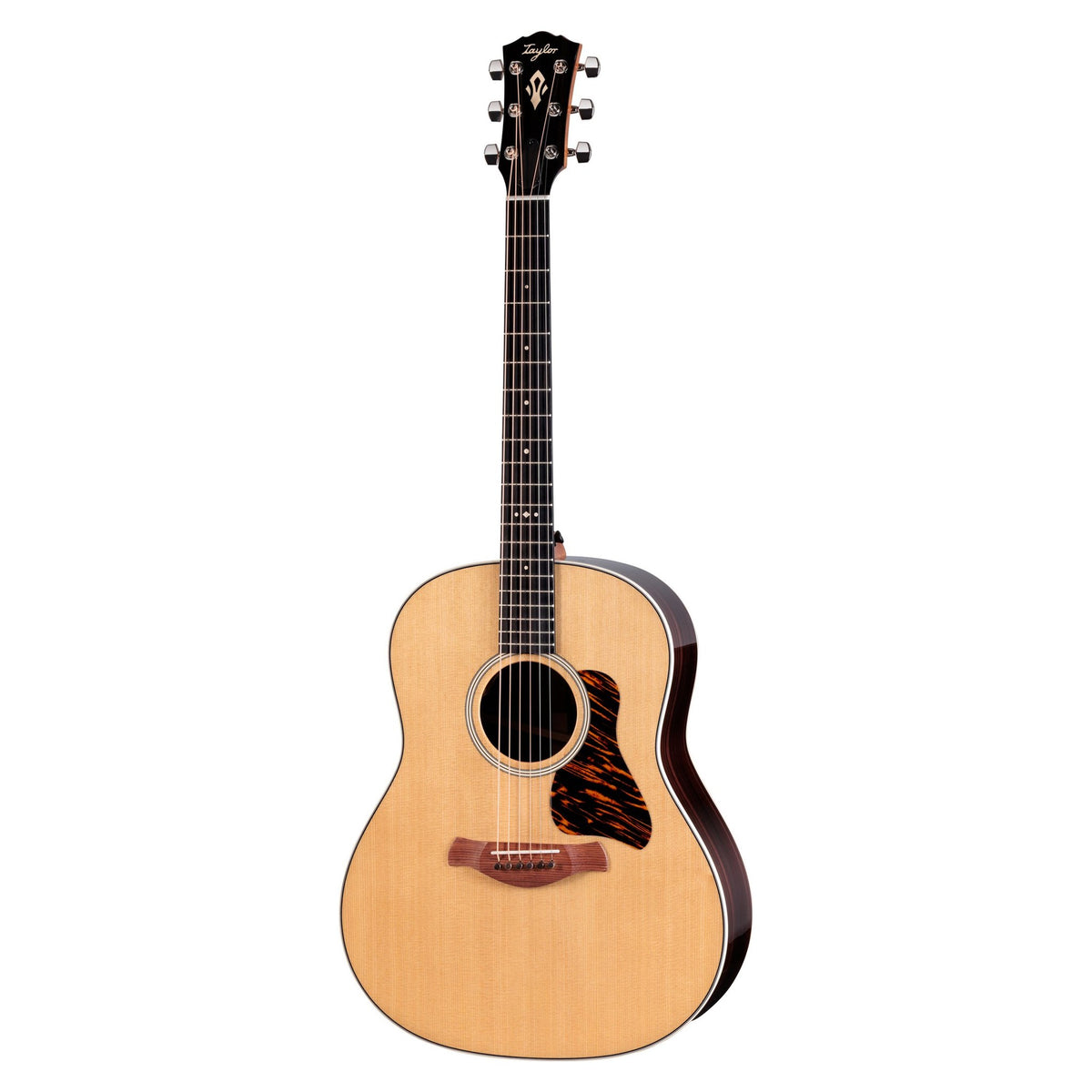 Đàn guitar acoustic điện Taylor Gold Label 717e mặt Natural – mặt trước toàn thân