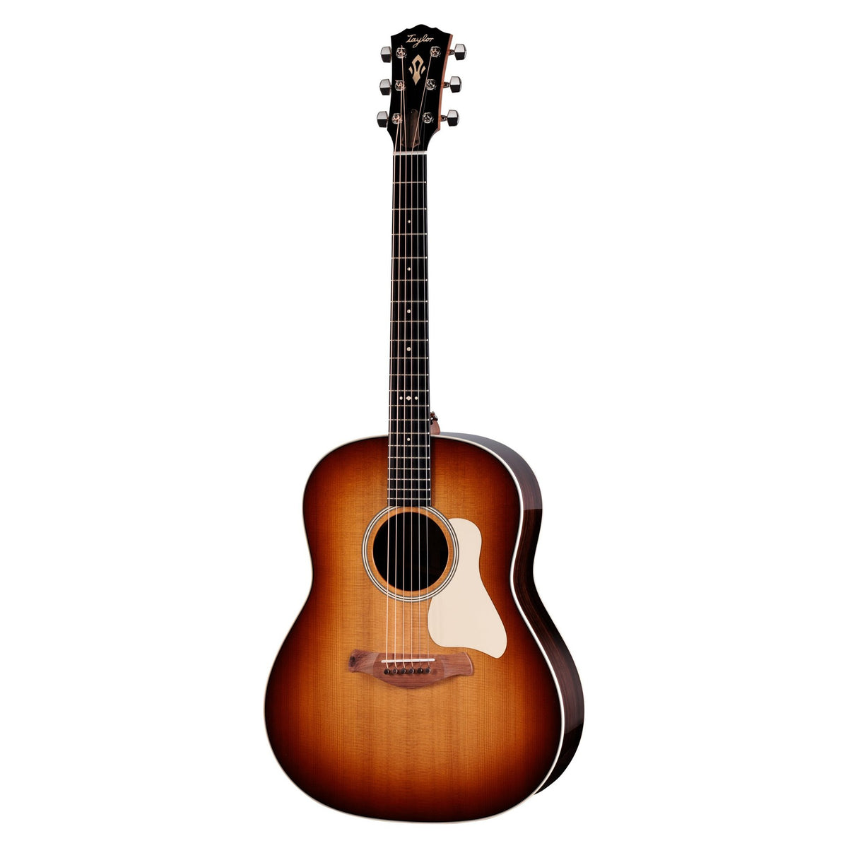Đàn guitar acoustic điện Taylor Gold Label 717e mặt sunburst nâu vàng, pickguard kem – mặt trước toàn thân