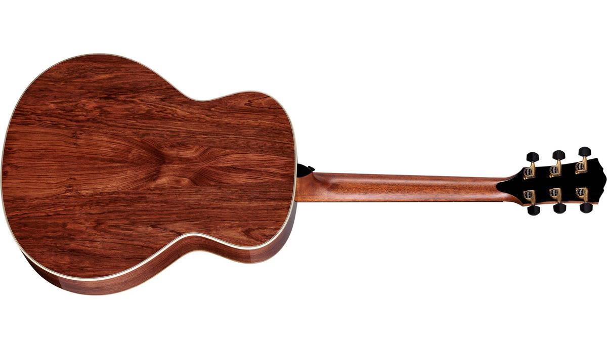 Đàn guitar acoustic điện Taylor Gold Label 914e mặt Teardrop Sunburst – mặt lưng toàn thân