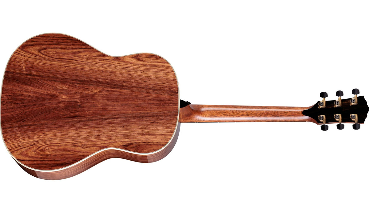 Đàn guitar acoustic điện Taylor Gold Label 917e mặt Teardrop Sunburst – mặt lưng toàn thân
