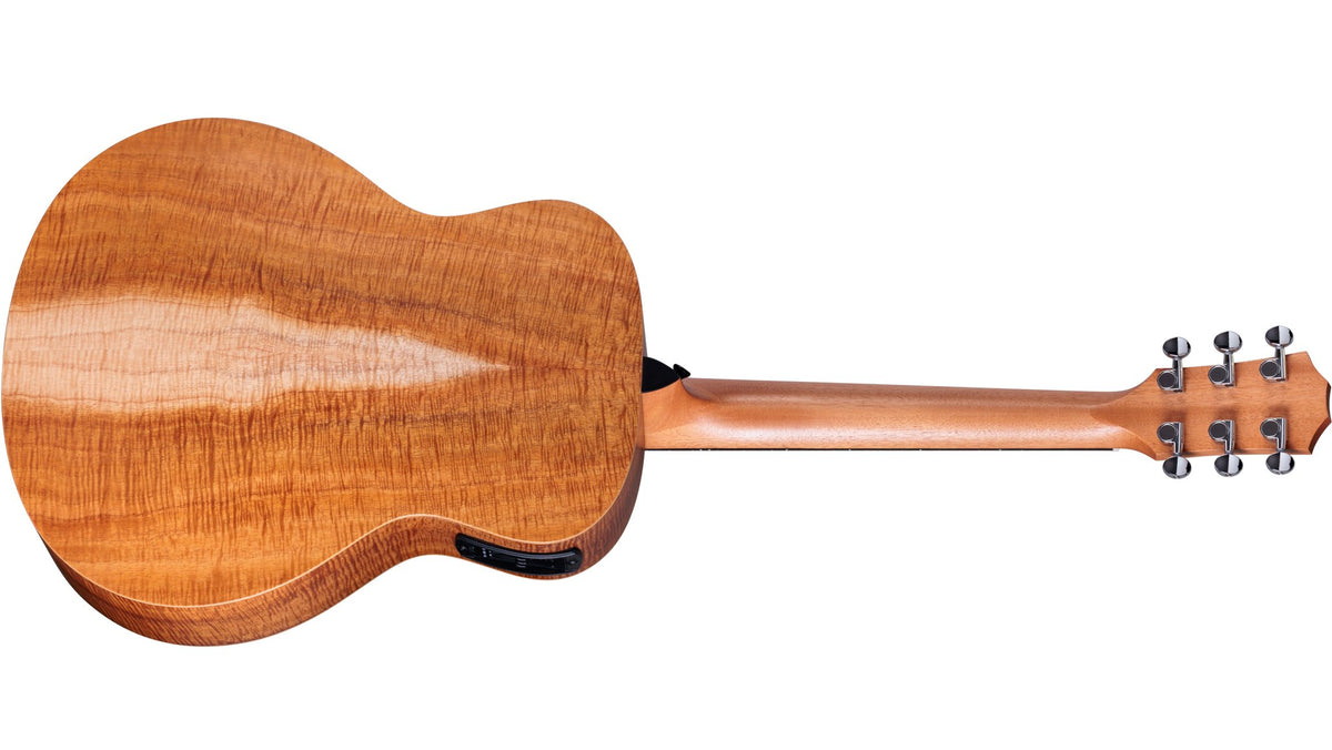 Đàn guitar acoustic điện Taylor GS Mini-e LTD Figured Koa màu Natural – mặt lưng toàn thân