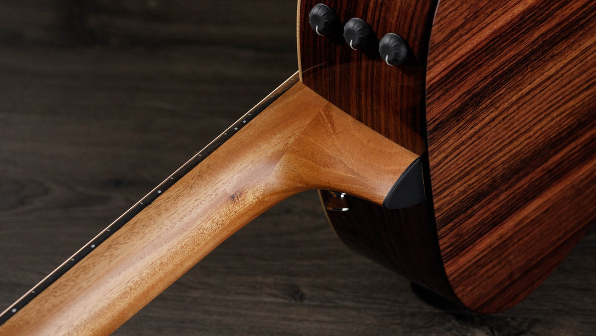 Đàn guitar acoustic điện Taylor GS Mini-e Rosewood Plus màu Natural – cận gót cần nối thân đàn