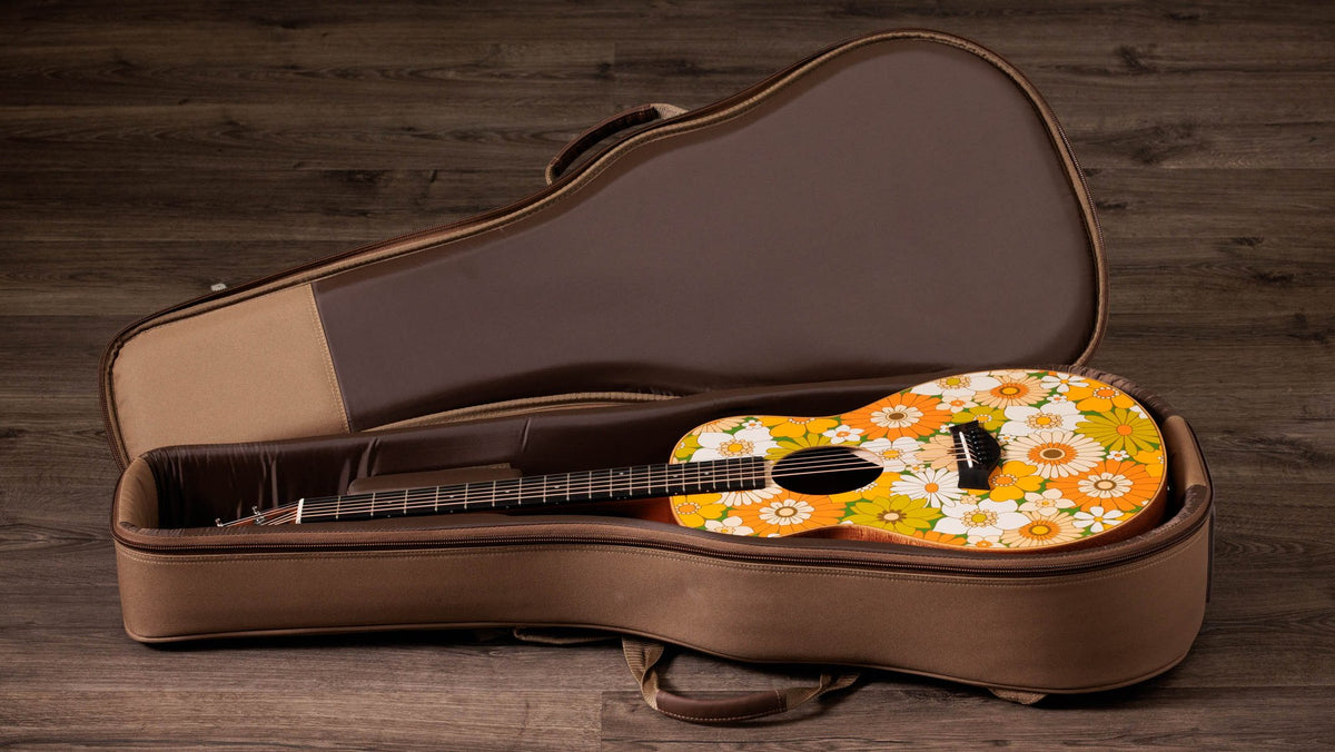 Đàn guitar acoustic điện Taylor GS Mini-e Special Edition màu Floral Green – bao đàn đi kèm