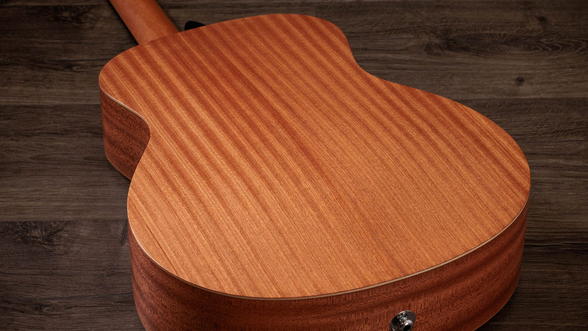 Đàn guitar acoustic điện Taylor GS Mini-e Special Edition màu Floral Green – cận vân gỗ mặt lưng