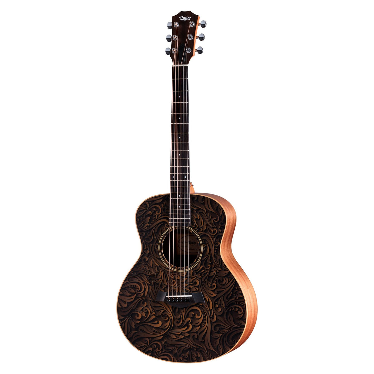 Đàn guitar acoustic điện Taylor GS Mini-e Special Edition màu Paisley Burst – mặt trước toàn thân