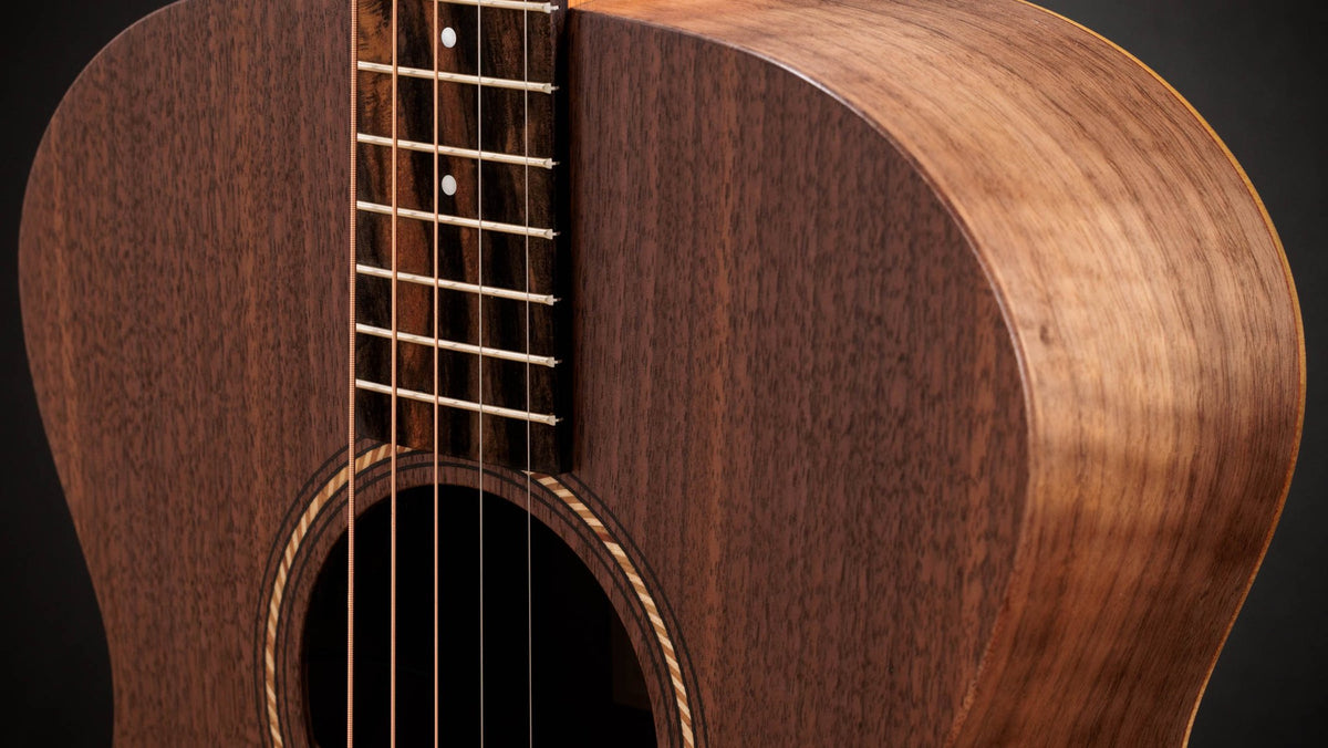 Đàn guitar acoustic điện Taylor Jacob Collier Academy 22e 5-String màu Natural – cận thùng đàn mặt trước