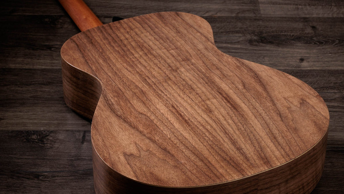 Đàn guitar acoustic điện Taylor Jacob Collier Academy 22e 5-String màu Natural – cận vân gỗ mặt lưng