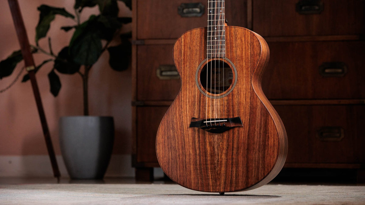 Đàn guitar acoustic điện Taylor Jacob Collier Signature Model 5-String màu Natural – ảnh chụp thực tế