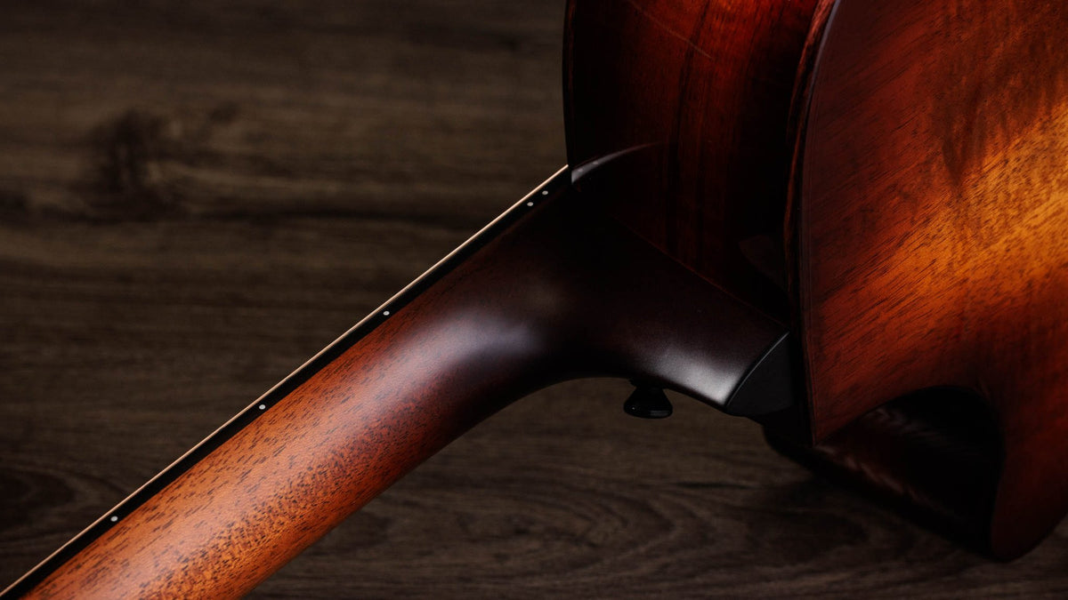 Đàn guitar acoustic điện Taylor K22ce 12-Fret Special Edition – cận gót cần nối thân đàn