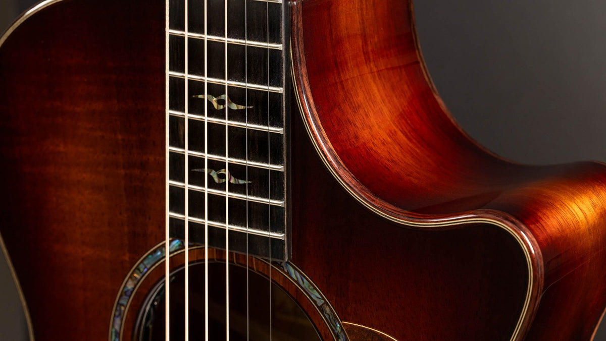 Đàn guitar acoustic điện Taylor K22ce 12-Fret Special Edition – cận thùng đàn mặt trước