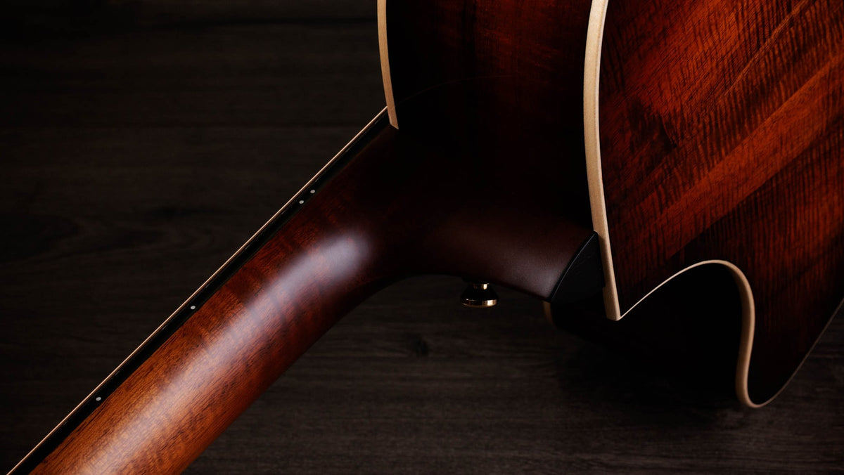 Đàn guitar acoustic điện Taylor K24ce – cận gót cần nối thân đàn