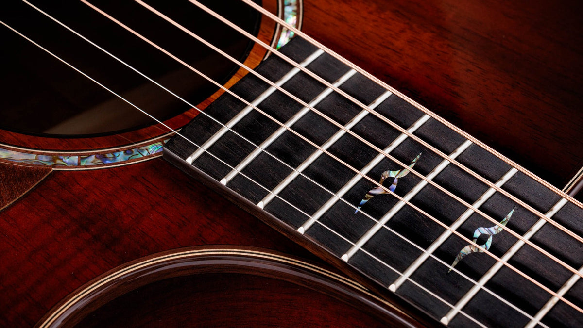 Đàn guitar acoustic điện Taylor K24ce Special Edition – cận cần đàn và mặt phím