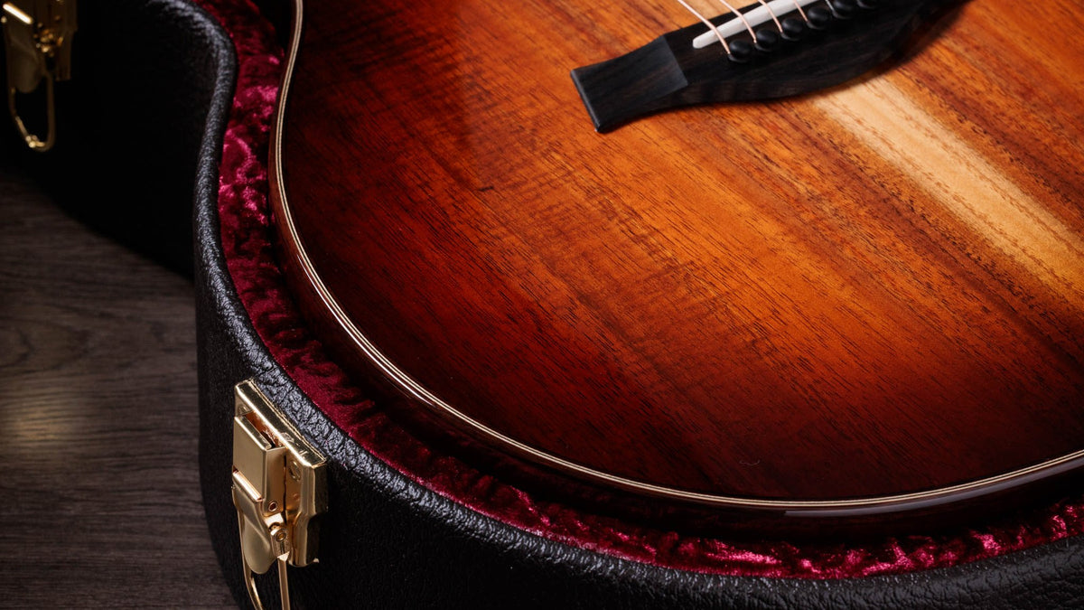 Đàn guitar acoustic điện Taylor K24ce Special Edition – cận chi tiết hoàn thiện