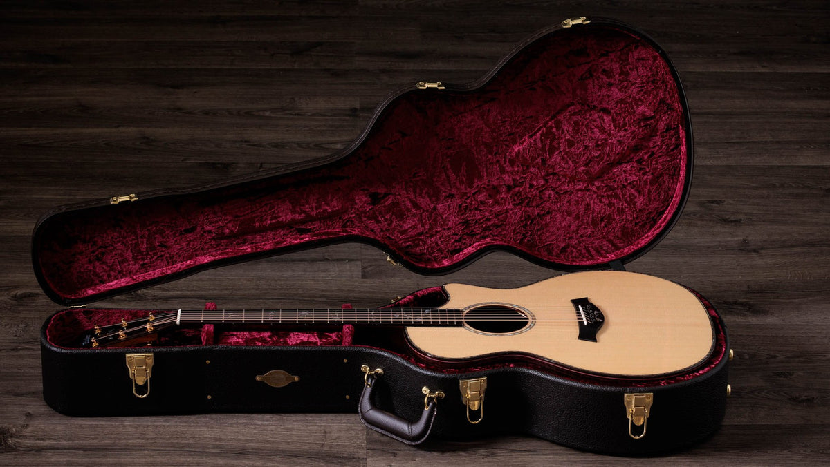Đàn guitar acoustic điện Taylor Legacy 914ce – hộp đàn đi kèm