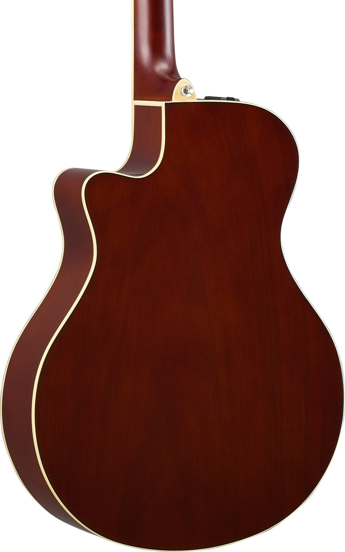 Đàn guitar acoustic điện Yamaha APX600FM – mặt lưng toàn thân