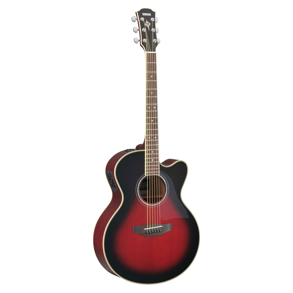 Đàn guitar acoustic điện Yamaha CPX700II màu Dusk Sun Red – mặt trước toàn thân
