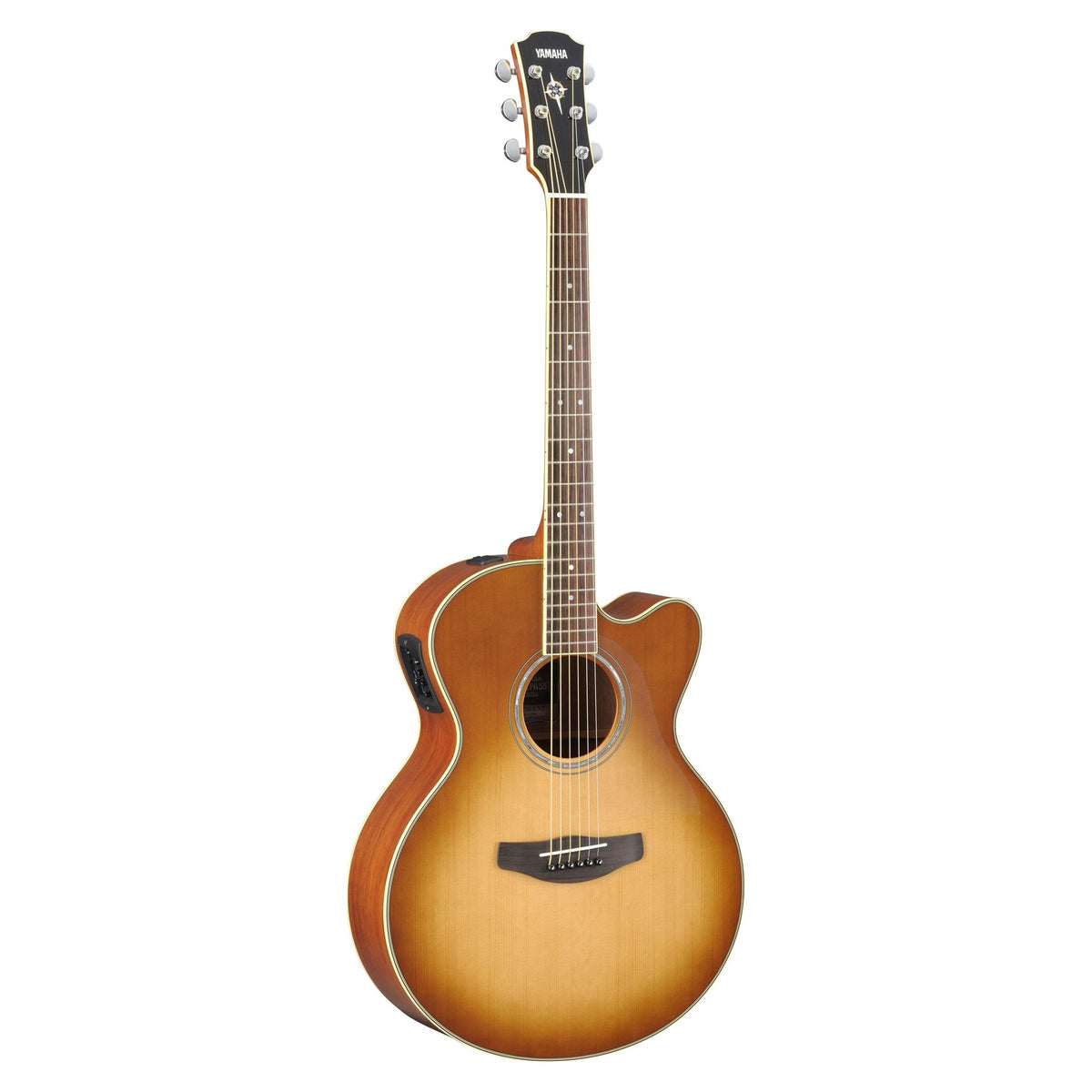 Đàn guitar acoustic điện Yamaha CPX700II màu Sand Burst – mặt trước toàn thân