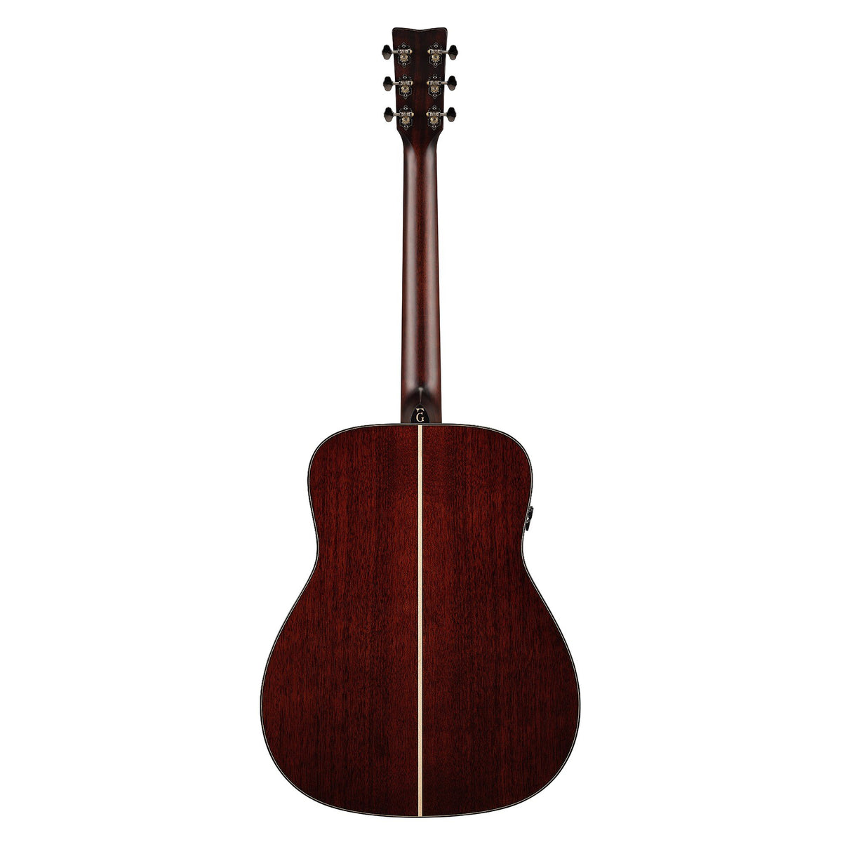 Đàn guitar acoustic điện Yamaha FG9 MX màu Natural – mặt lưng toàn thân