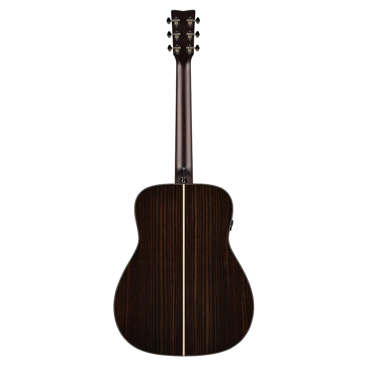 Đàn guitar acoustic điện Yamaha FG9 RX màu Natural – mặt lưng toàn thân