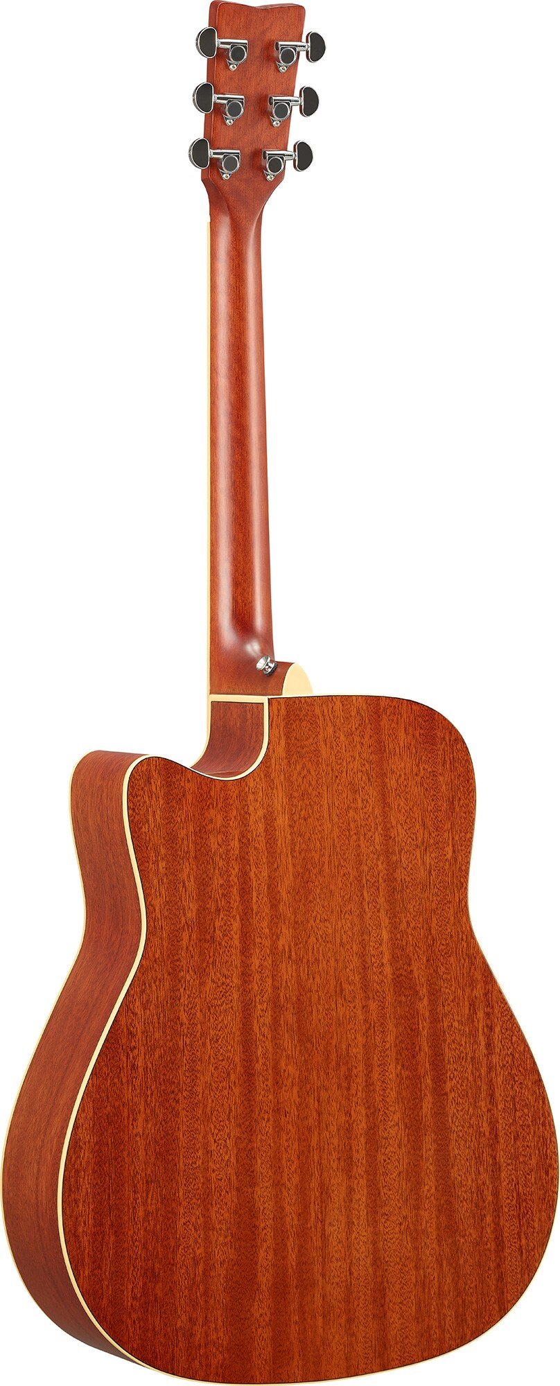 Đàn guitar acoustic điện Yamaha FGC-TA – mặt lưng toàn thân