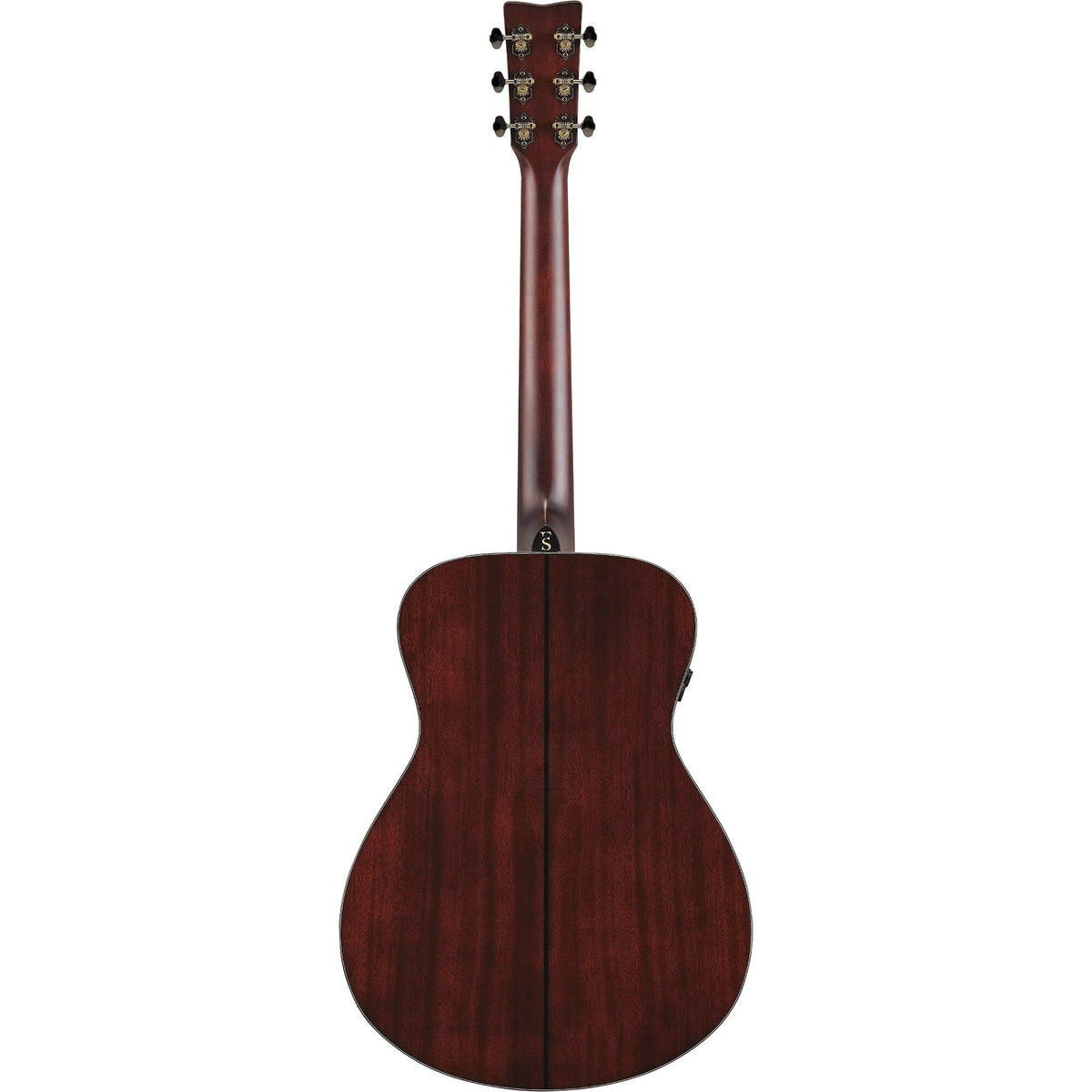 Đàn guitar acoustic điện Yamaha FS7 MX màu Natural – mặt lưng toàn thân