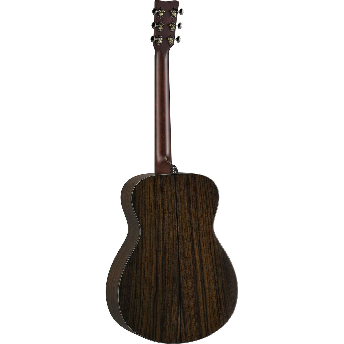 Đàn guitar acoustic điện Yamaha FS7 RX màu Natural – mặt lưng toàn thân (góc 2)