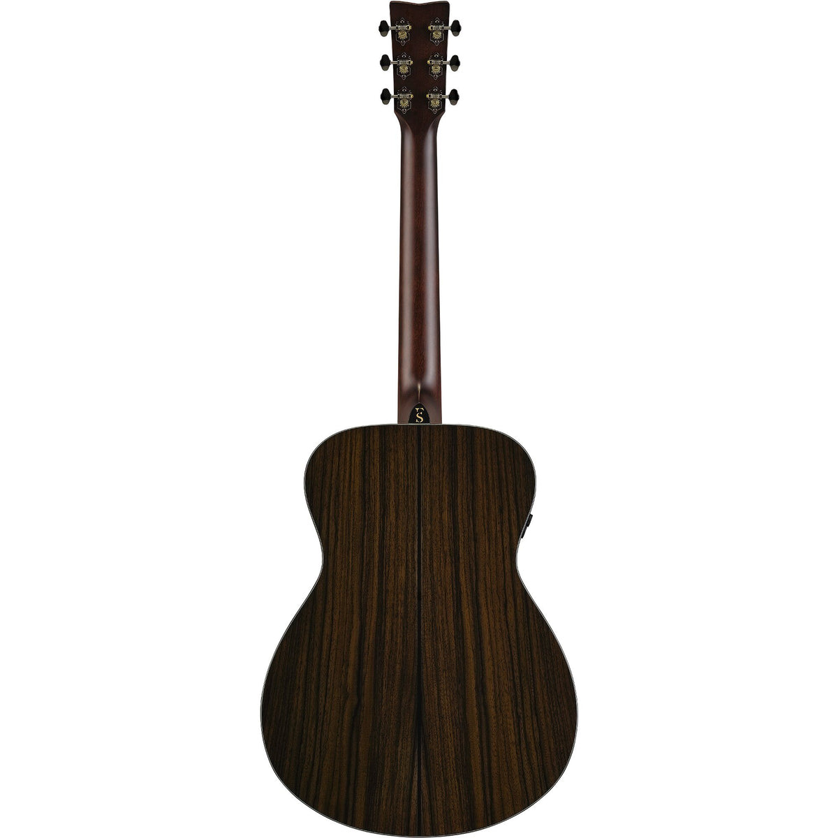 Đàn guitar acoustic điện Yamaha FS7 RX màu Natural – mặt lưng toàn thân