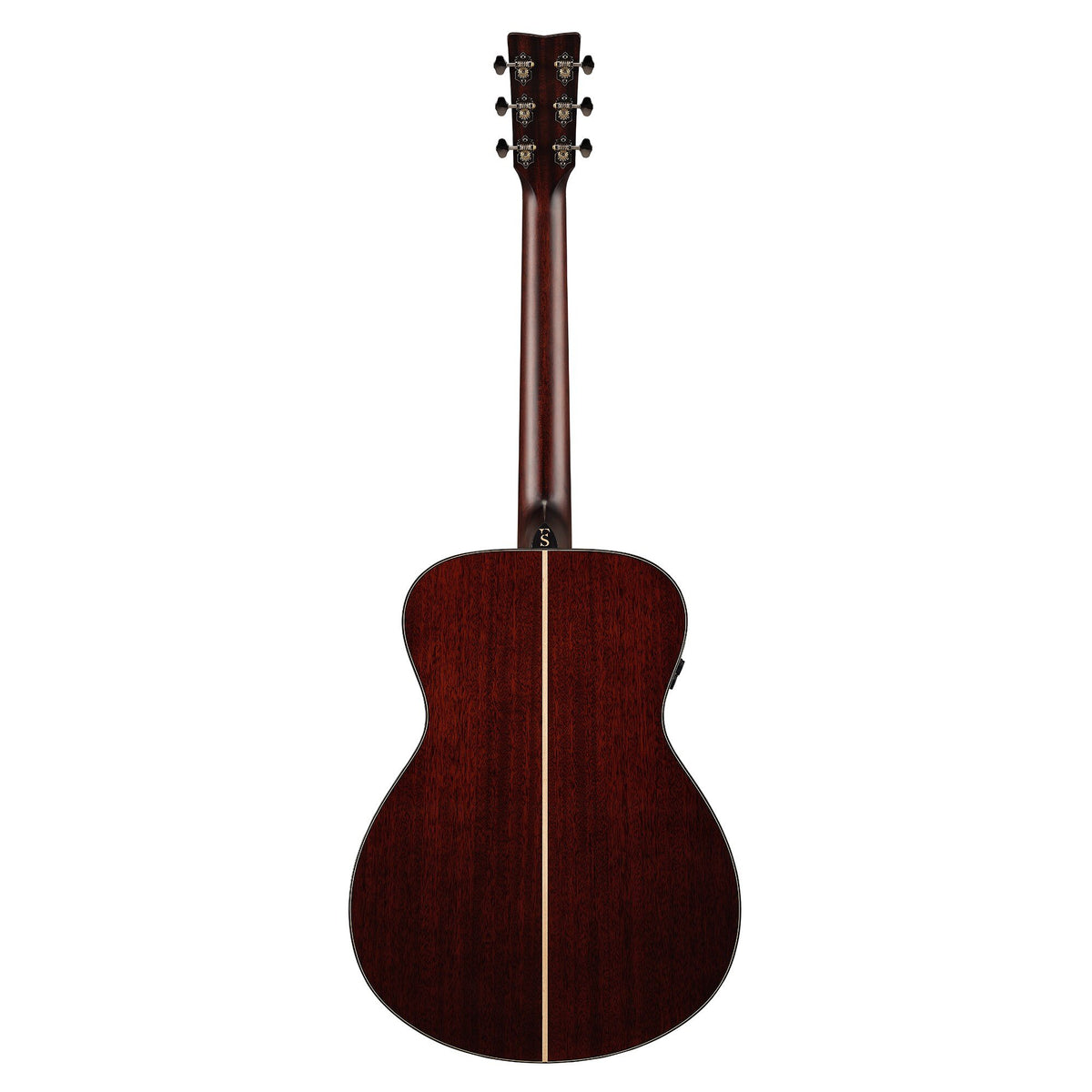 Đàn guitar acoustic điện Yamaha FS9 MX màu Natural – mặt lưng toàn thân