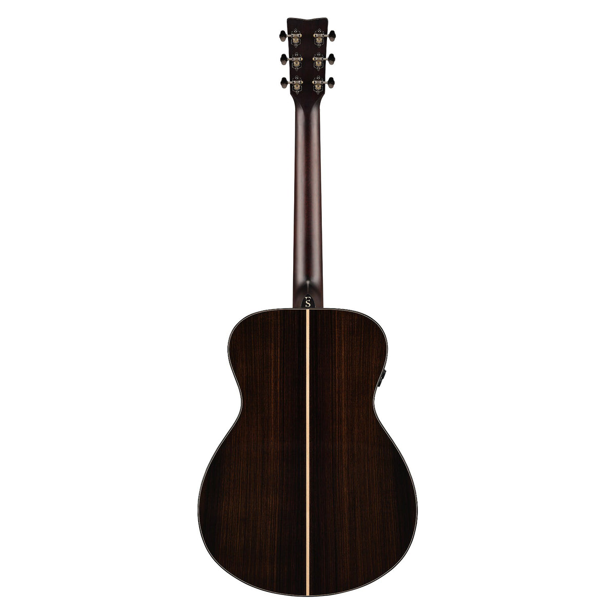 Đàn guitar acoustic điện Yamaha FS9 RX màu Natural – mặt lưng toàn thân