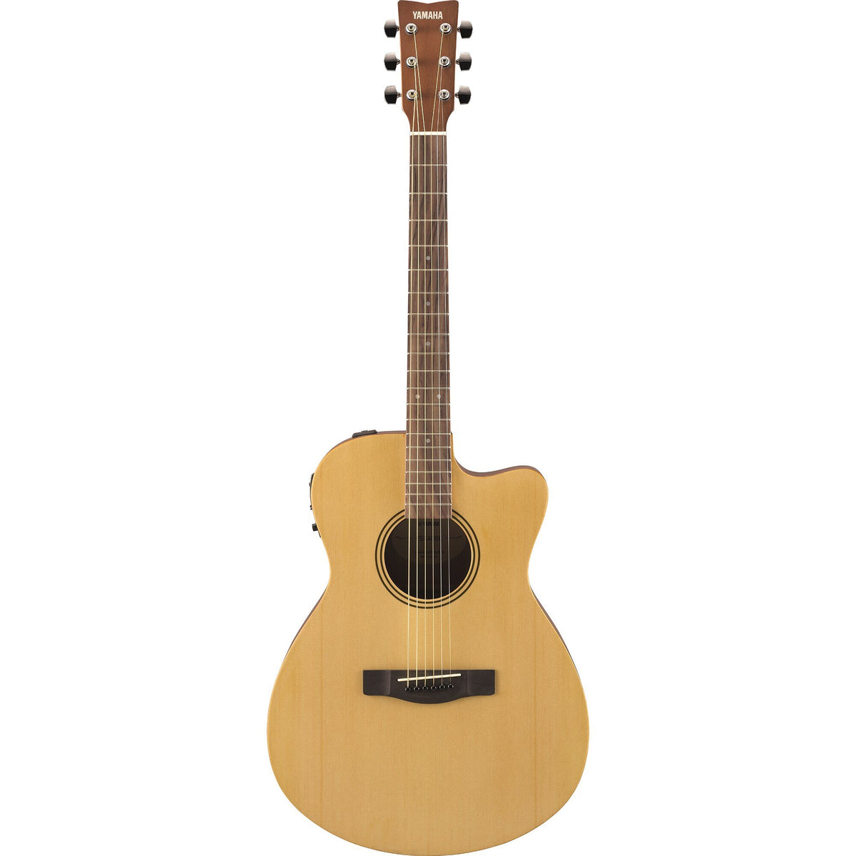 Đàn guitar acoustic điện Yamaha FSX400C màu Natural Satin – mặt trước toàn thân
