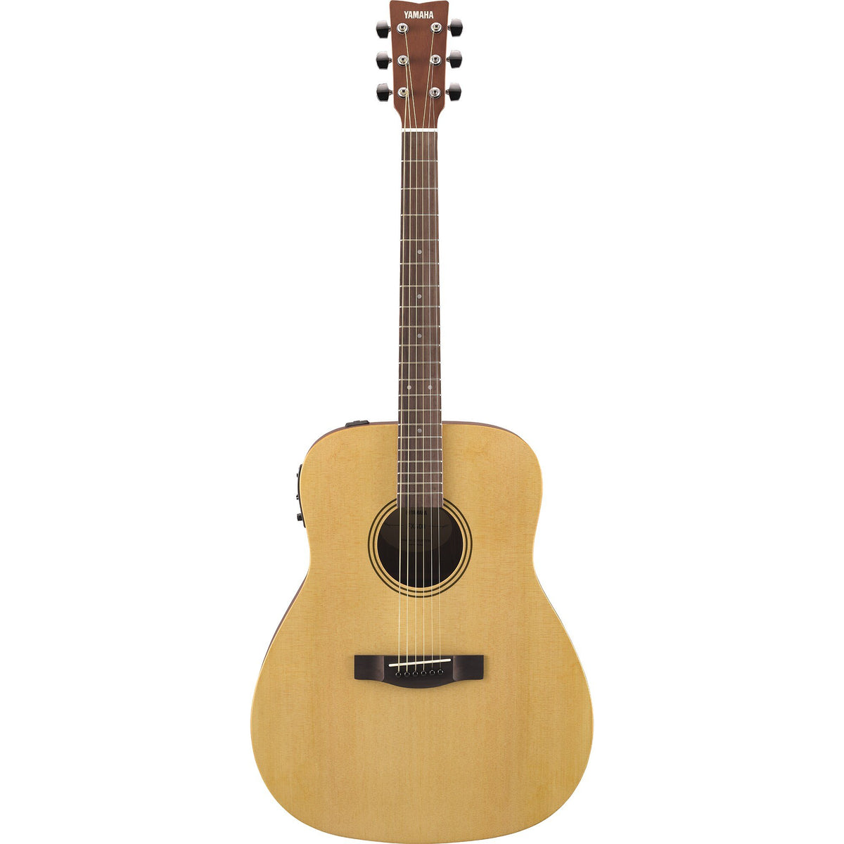 Đàn guitar acoustic điện Yamaha FX400 màu Natural Satin – mặt trước toàn thân