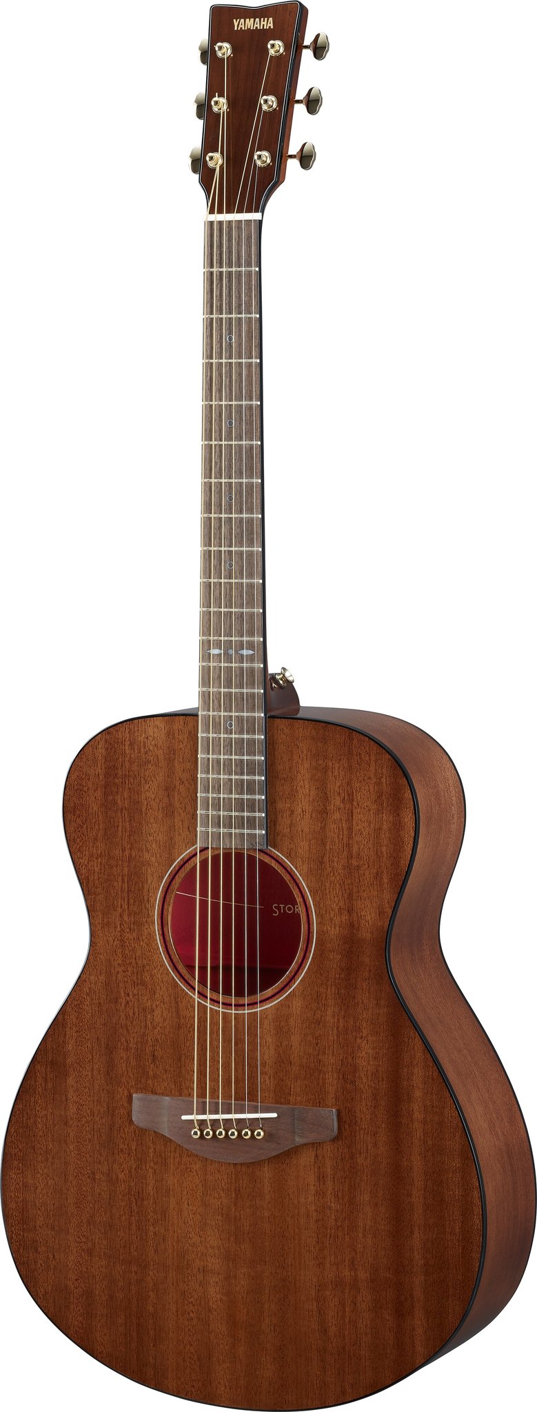 Đàn guitar acoustic điện Yamaha STORIA III màu Chocolate Brown – góc nghiêng 3/4 toàn thân
