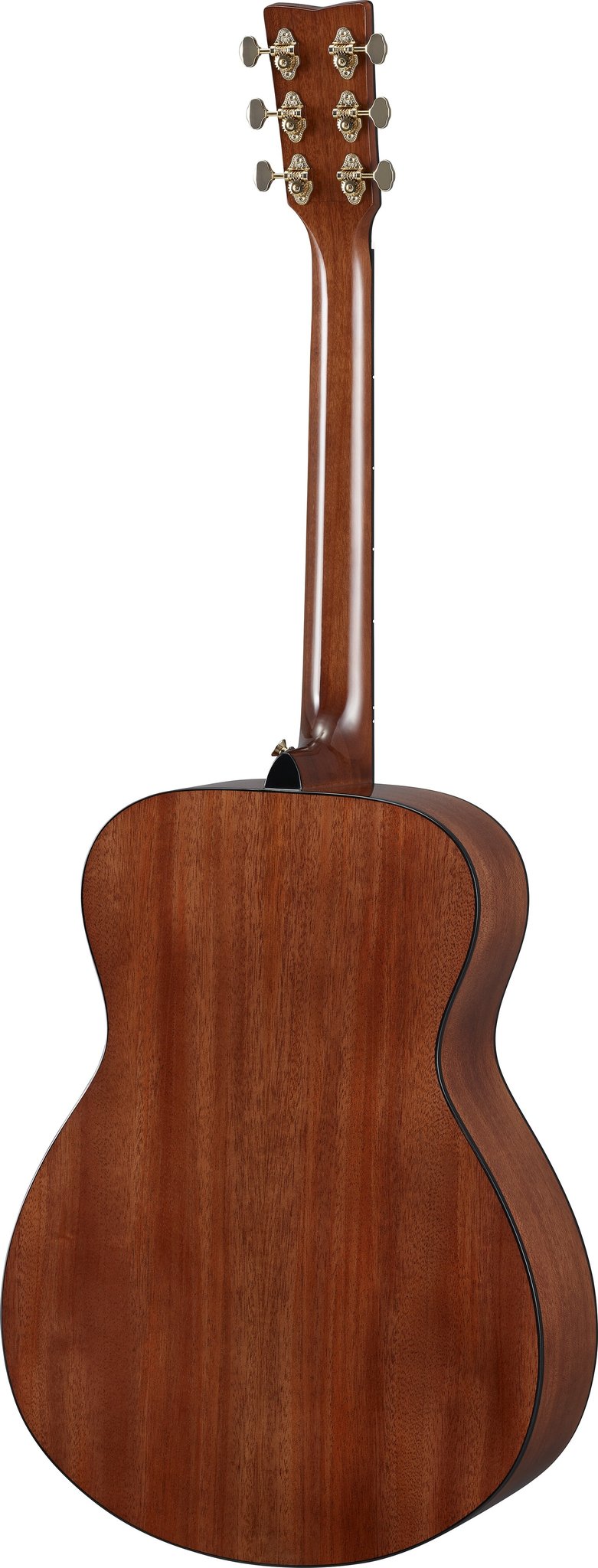 Đàn guitar acoustic điện Yamaha STORIA III màu Chocolate Brown – mặt lưng toàn thân