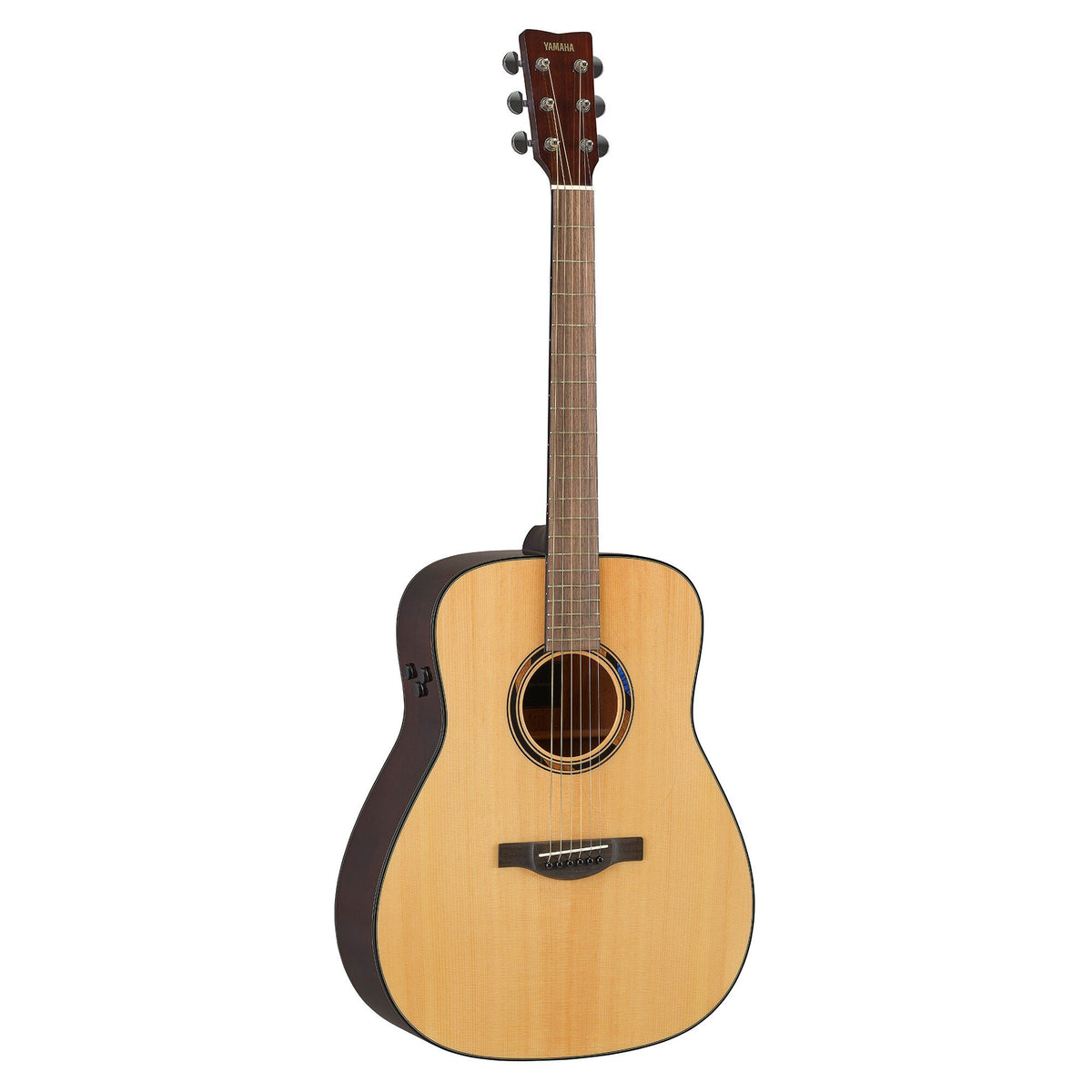 Đàn guitar acoustic điện Yamaha TAG1 E màu Natural – góc nghiêng 3/4 toàn thân