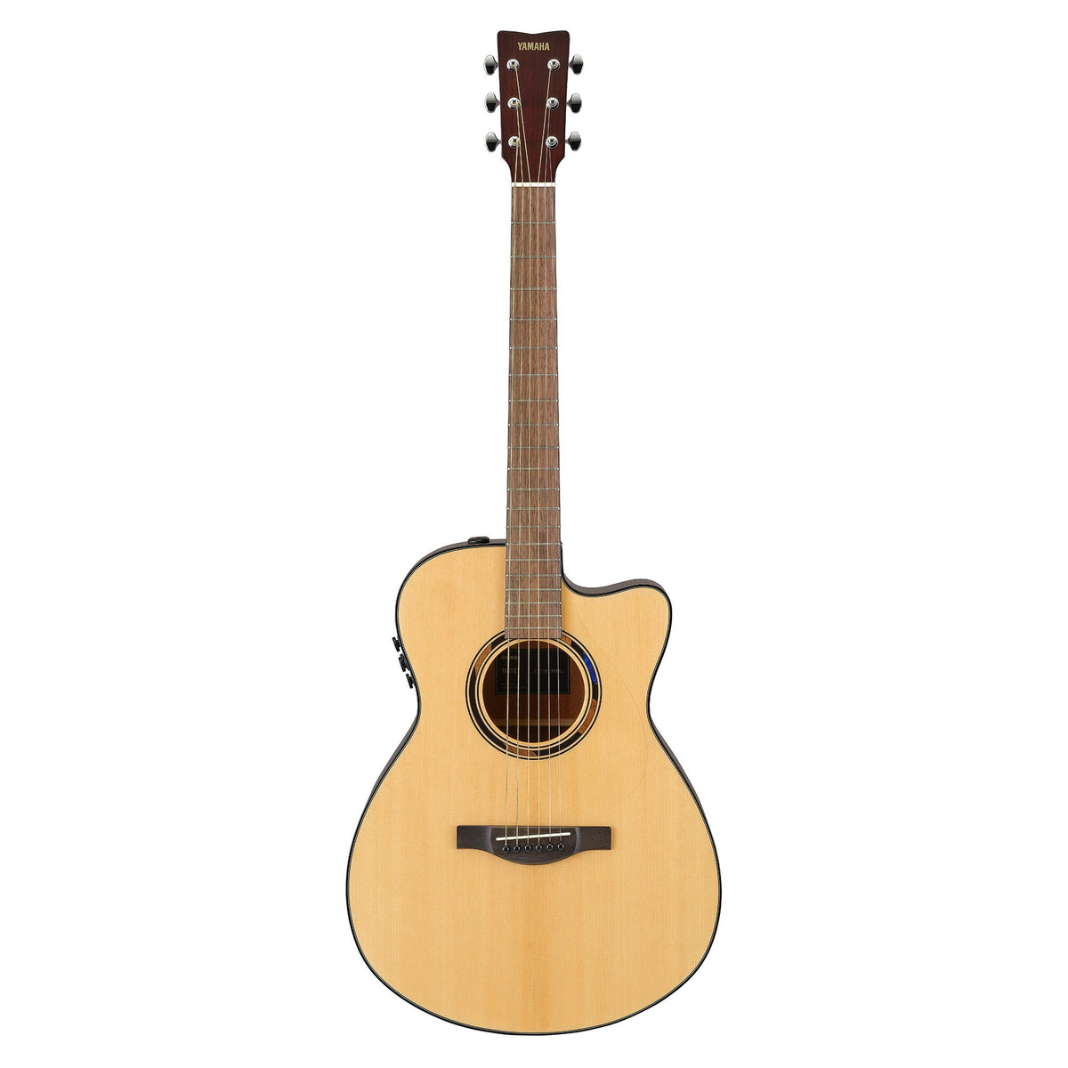Đàn guitar acoustic điện Yamaha TAS1 C màu Natural – mặt trước toàn thân