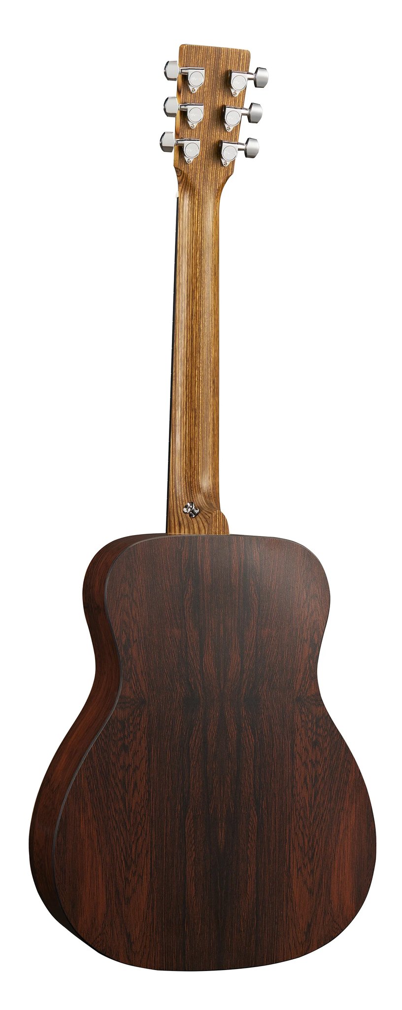 Đàn guitar acoustic du lịch Martin LX2 Life is Good màu Natural – mặt lưng toàn thân