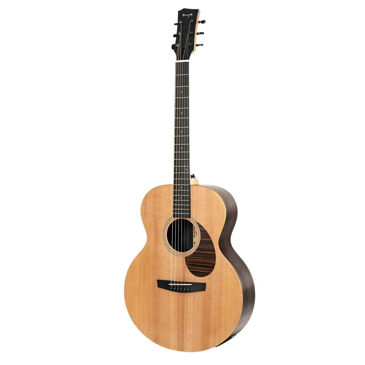 Đàn guitar acoustic Enya EA-X1 Pro Max – góc nghiêng 3/4 toàn thân