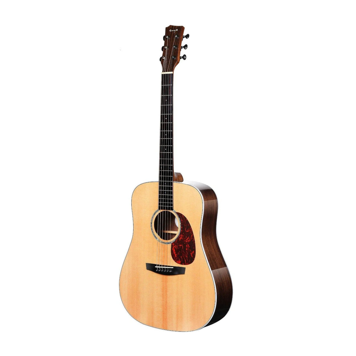 Đàn guitar acoustic Enya ED-Q1 – góc nghiêng 3/4 toàn thân