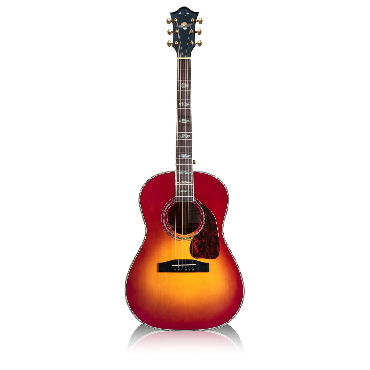 Đàn guitar acoustic Enya T05A Mini – mặt trước toàn thân