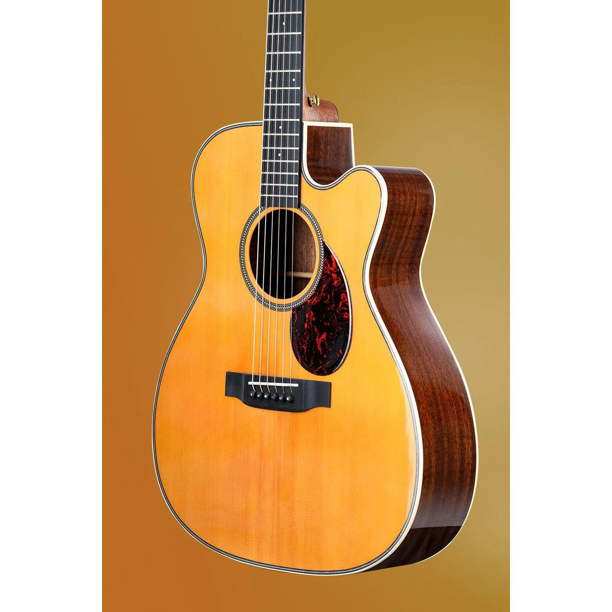 Đàn guitar acoustic Enya V1 – cận thùng đàn mặt trước