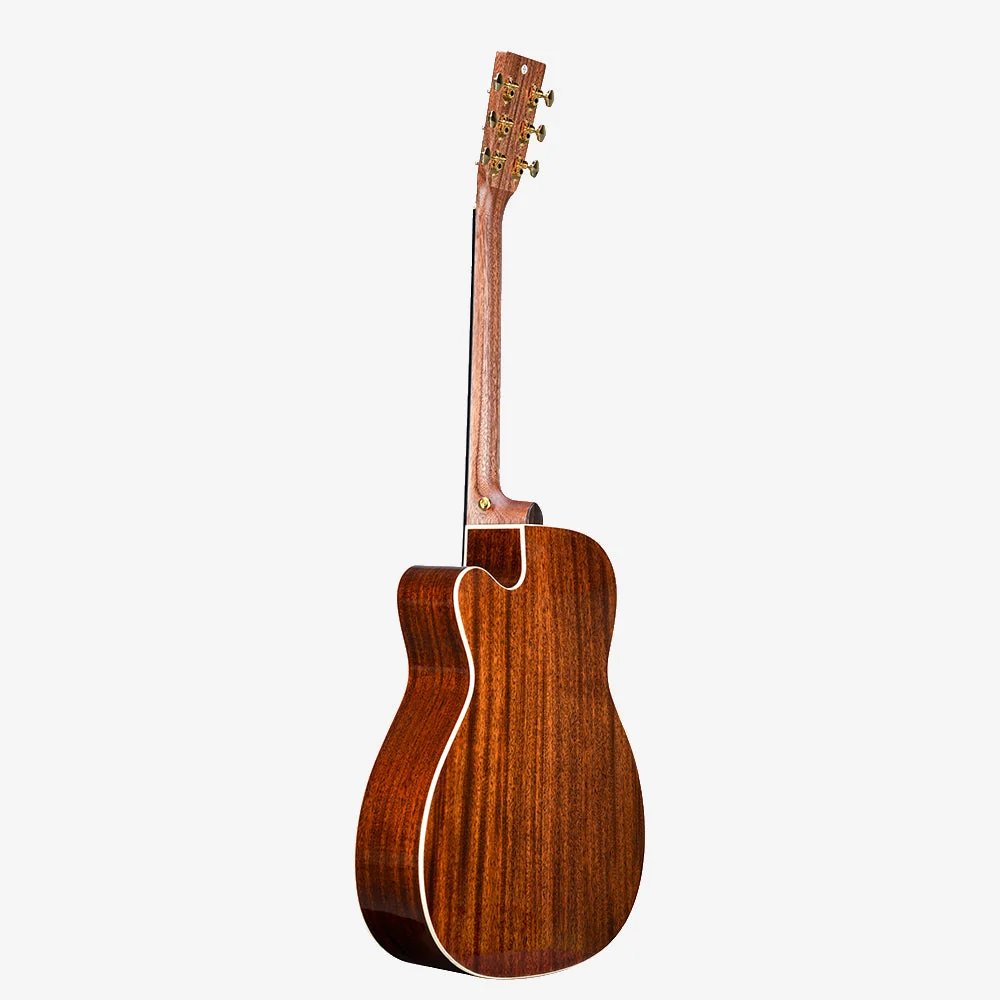 Đàn guitar acoustic Enya V1 – mặt lưng toàn thân