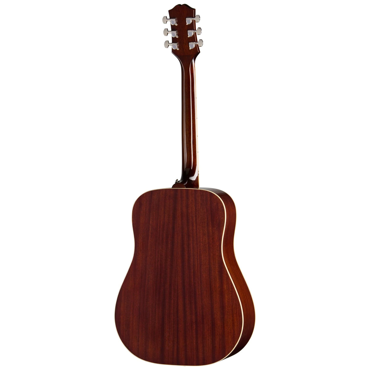 Đàn guitar acoustic Epiphone Hummingbird Tribute màu Antique Natural – mặt lưng toàn thân