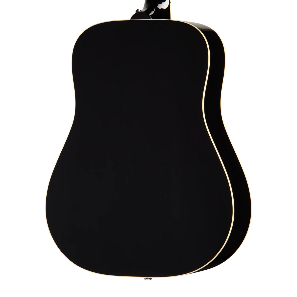 Đàn guitar acoustic Epiphone Hummingbird Tribute màu Ebony – cận vân gỗ mặt lưng