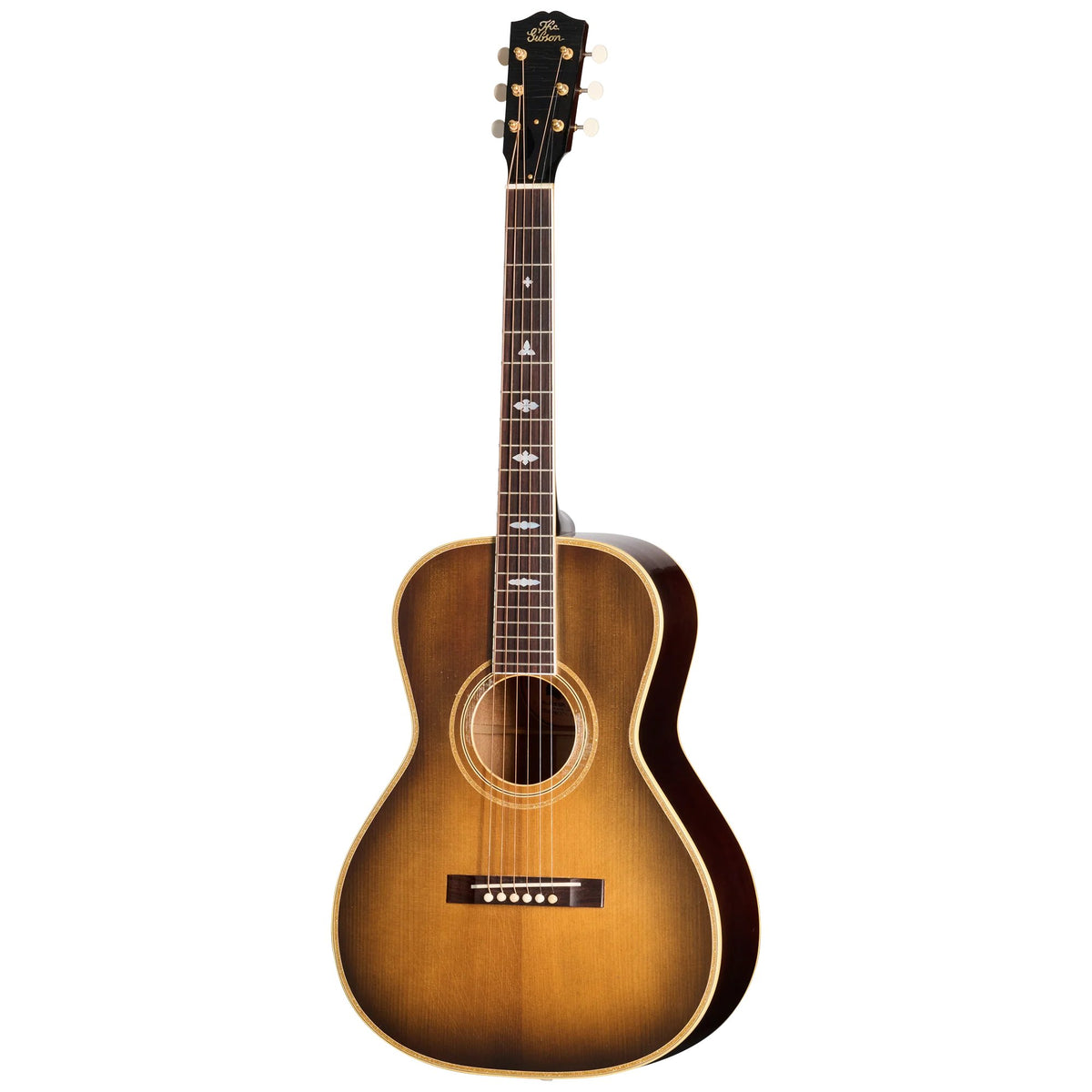 Đàn guitar acoustic Gibson 1929 Nick Lucas Special màu Light Aged Argentine Grey – mặt trước toàn thân