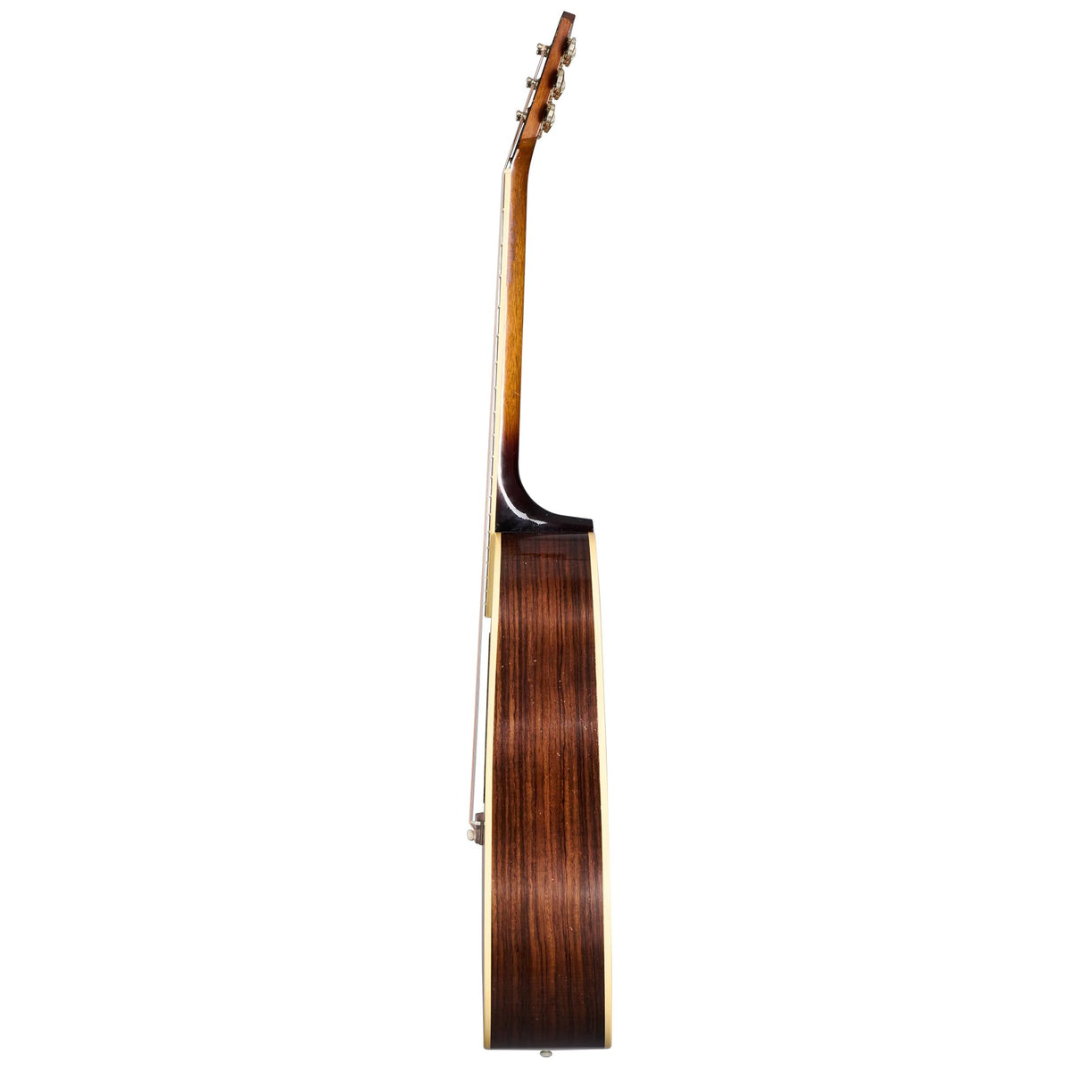 Đàn guitar acoustic Gibson 1936 Advanced Jumbo Reissue màu Heavy Aged Vintage Sunburst – cận hông đàn