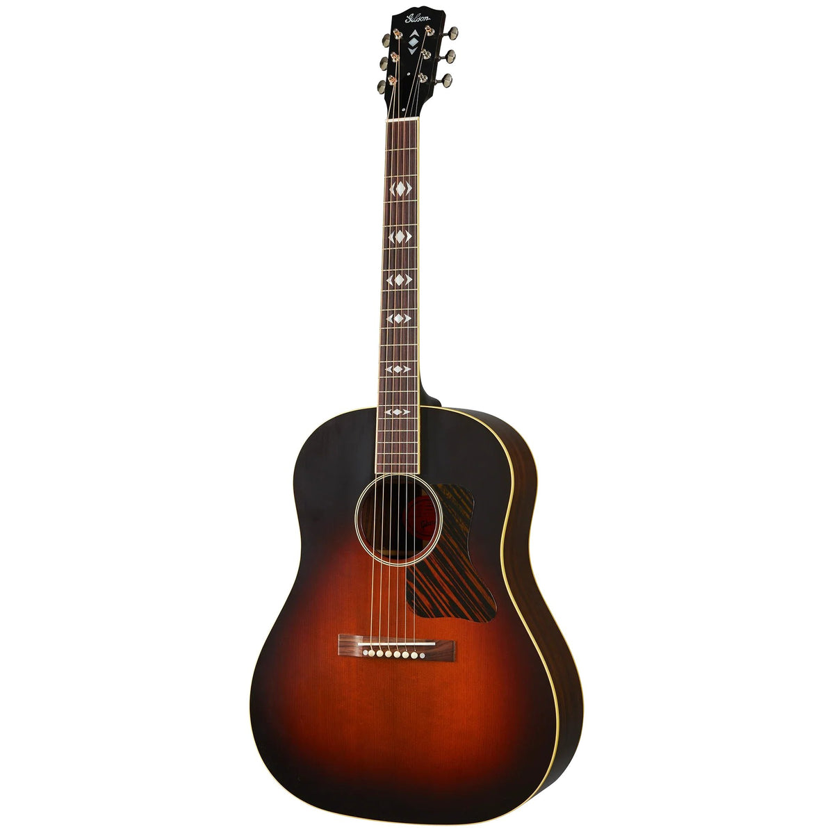 Đàn guitar acoustic Gibson 1936 Advanced Jumbo Reissue màu Vintage Sunburst – mặt trước toàn thân